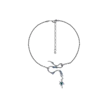 KING OF BLING Alloy, Zircon, Oil Drip Necklaces Women's
