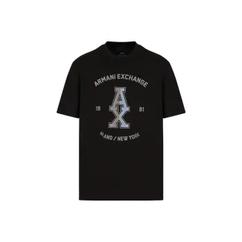 ARMANI EXCHANGE Logo embroidered T shirt