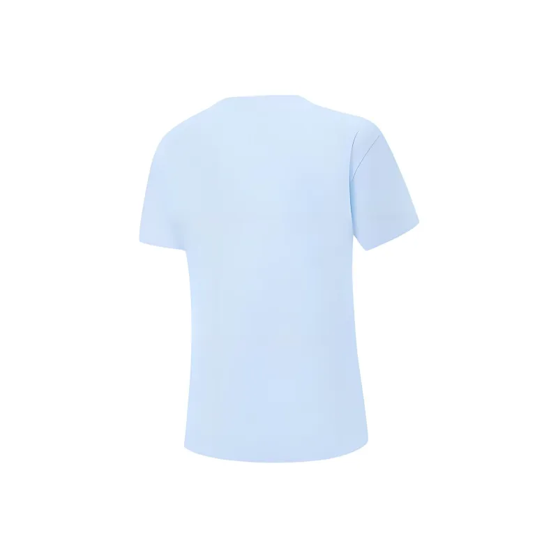 XTEP Variety Training Collection T Shirt Women's Clearwater Blue-1
