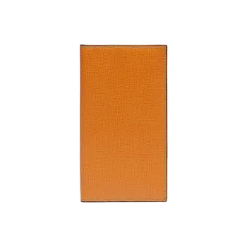 Valextra Calfskin Wallet Women's Havana Brown