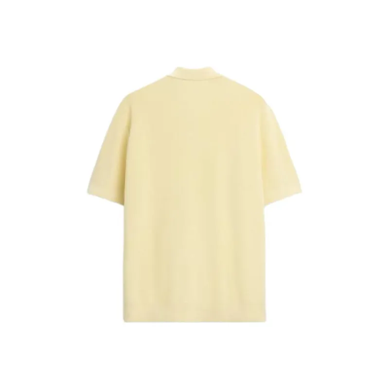 ZARA Polo Shirt Men's Light Yellow-1