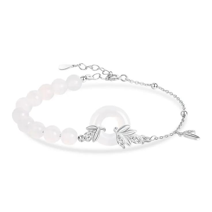 JUICY GRAPE Chalcedony Bracelets Women's-0
