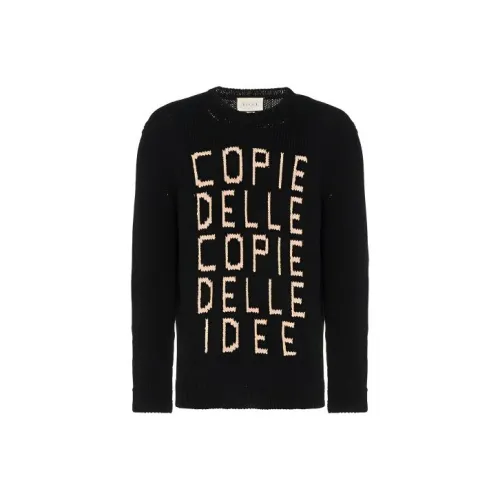 GUCCI Sweaters Men Black