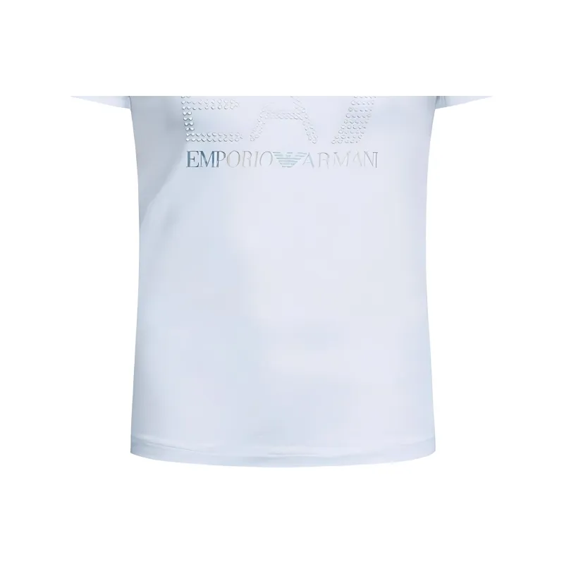 EMPORIO ARMANI EA7 SS23 T-Shirt Women's White-3