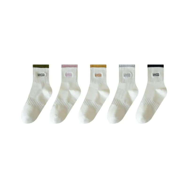 PLANDOO Mid Calf Socks Women's Combo Set-10