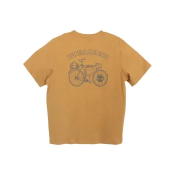 Timberland Regular T Shirt Men's Yellow