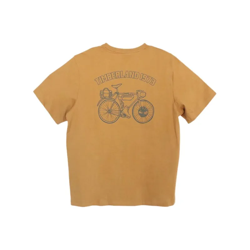 Timberland Regular T Shirt Men's Yellow-0