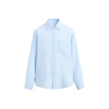 ZARA Shirts Men Sky Blue
