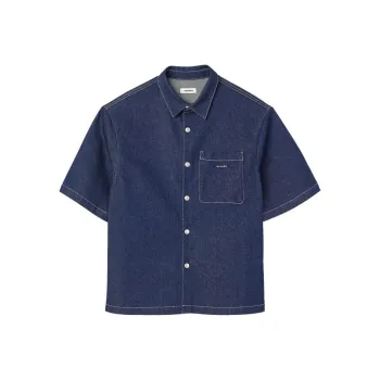 Sandro Shirts Men Original Denim