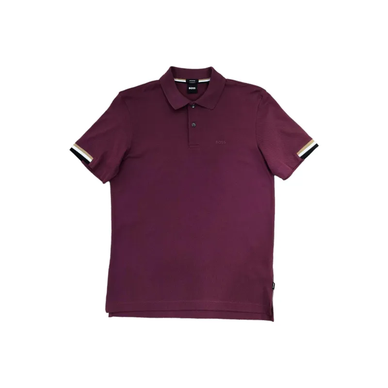 HUGO BOSS Polo Shirt Men's Dark Red-0