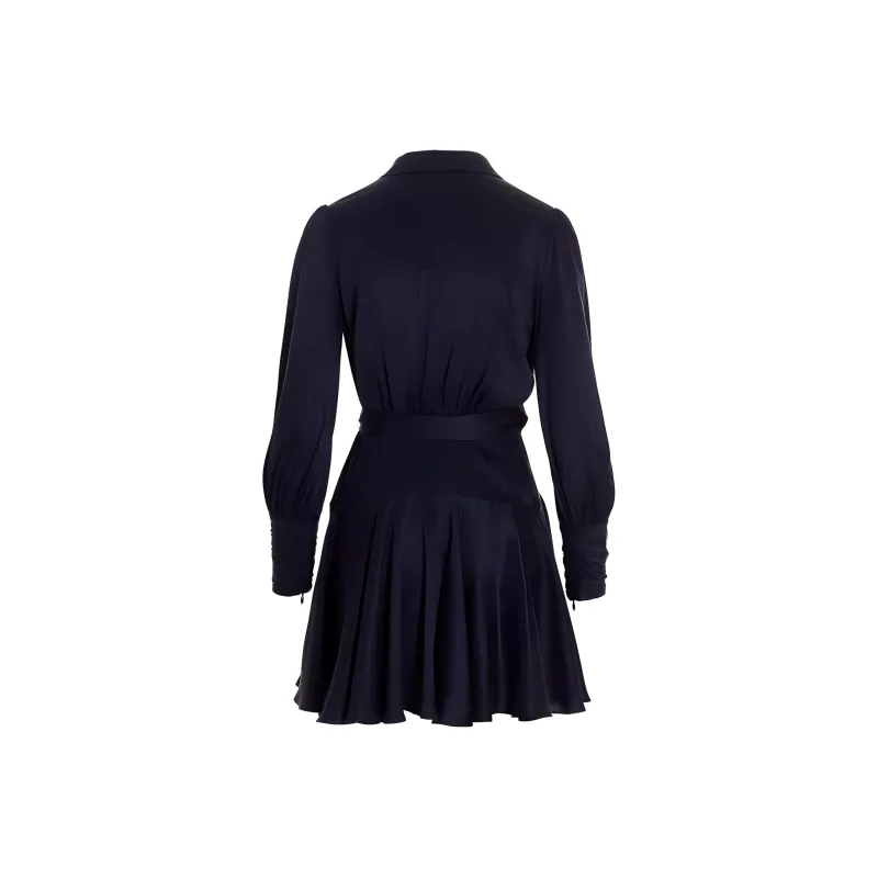 Zimmermann Silk Wrap Mini Dress-1