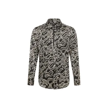 ANDREW MACKENZIE Shirts Men Black