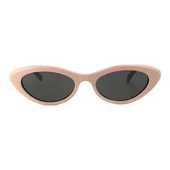 CELINE Irregular Shape Sunglasses Unisex Pink