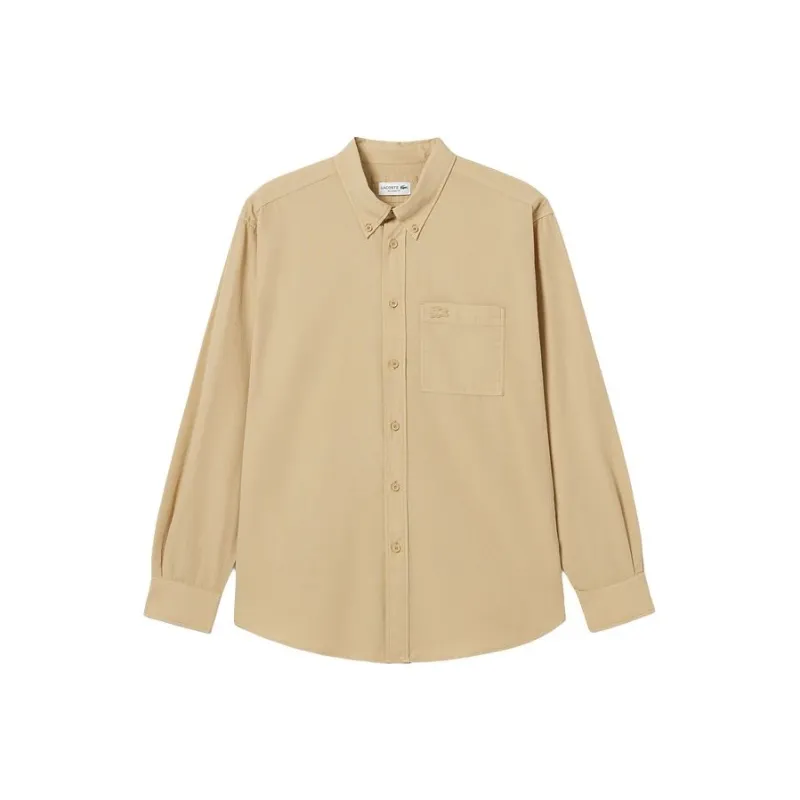 LACOSTE Shirts Men Beige-0