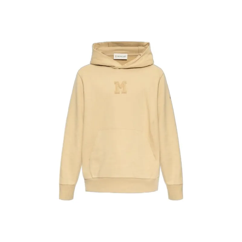 Moncler Monogram Patch Long Sleeve Hoodie-0