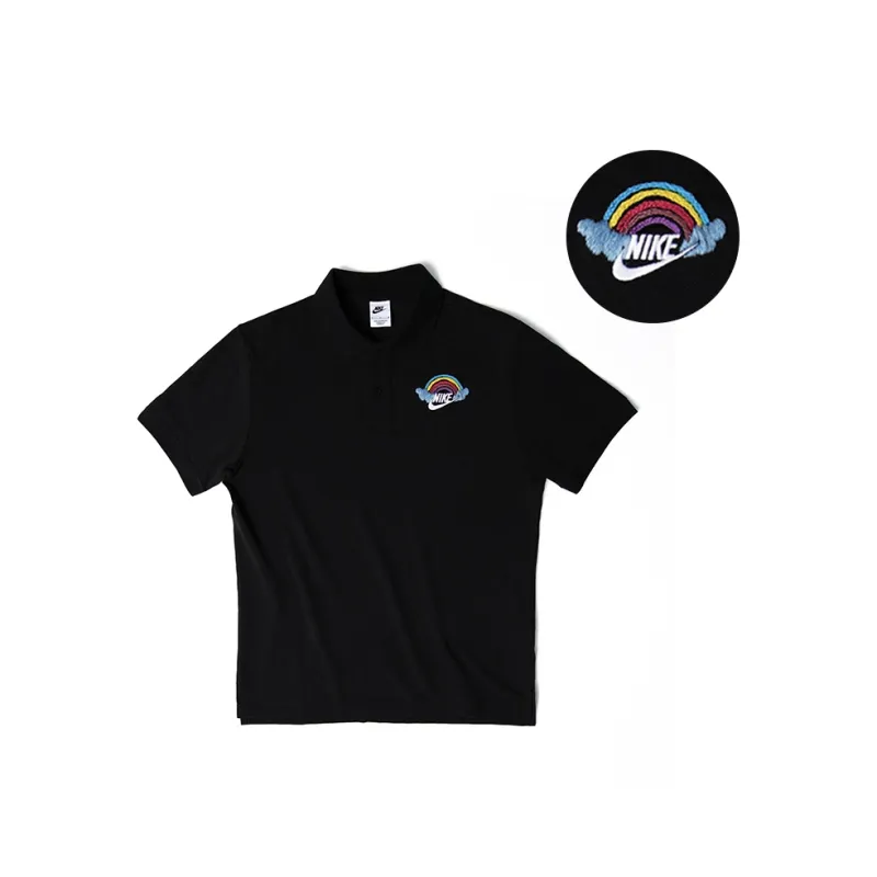 Nike Polo Shirts Unisex Black-0