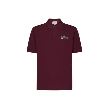 LACOSTE Logo Embroidered Short Sleeved Polo Shirt