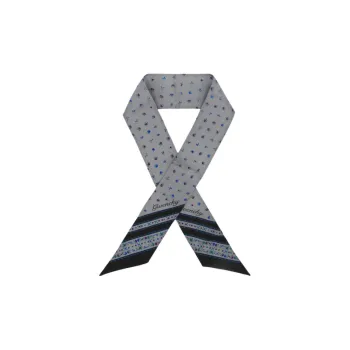 Givenchy Silk Hair Bands Women's Gray