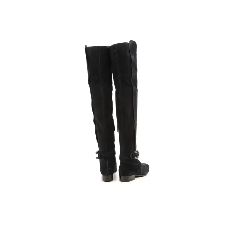 GUCCI Over-the-knee Boots Women's Black-3