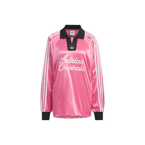 Adidas Originals SS24 Polo Shirt Unisex Pink
