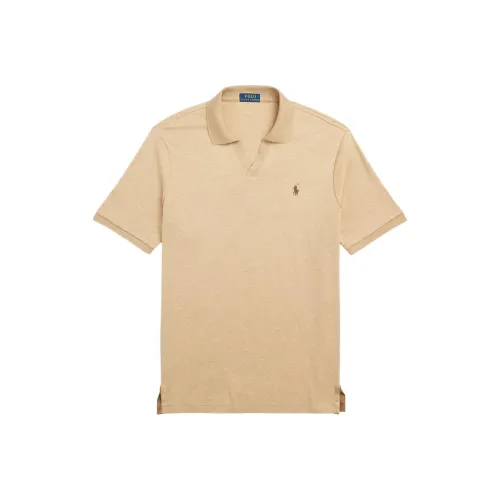 Polo Ralph Lauren SS24 Polo Shirt Men's Classic Camel Mixed Color