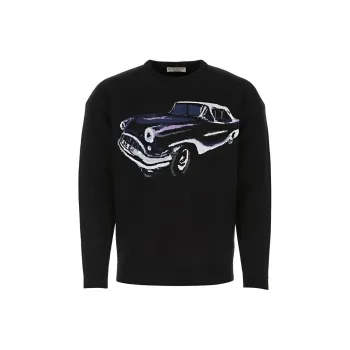 Givenchy Wool Car Crewneck