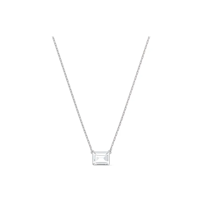 Swarovski Tennis Necklaces Women's Silver-0