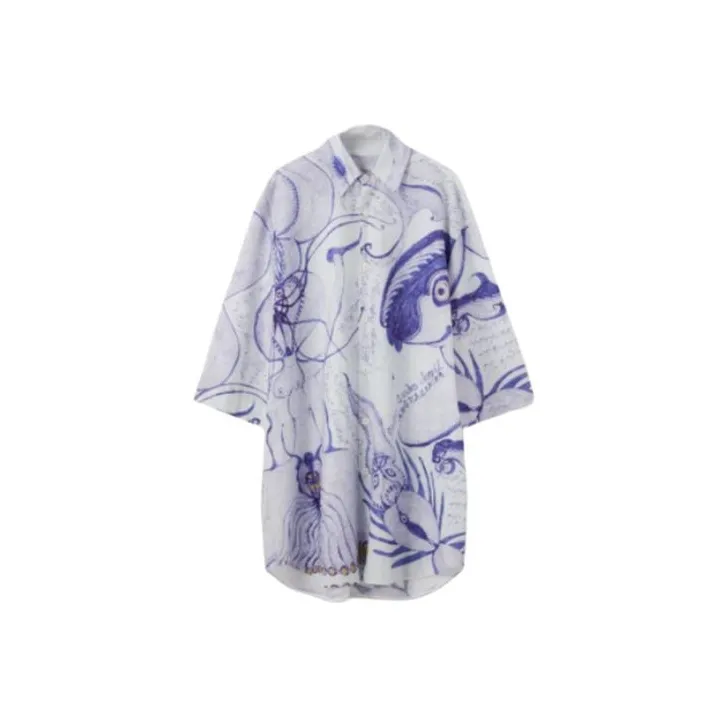 Lemaire Angkasapura Maxi Shirt Shirt Men's White-0