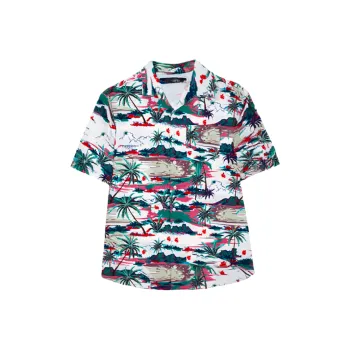 Yiwen Shirt Unisex Tropical Enchantment