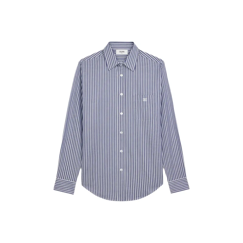 CELINE Shirts Men Light Blue-0