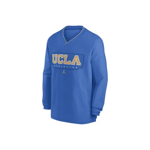 JORDAN Ucla Bruins Sideline Men's Nike College Long-Sleeve Windshirt