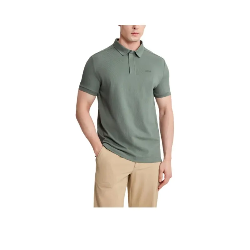 AIGLE Polo Shirt Men's Rosemary Green-0