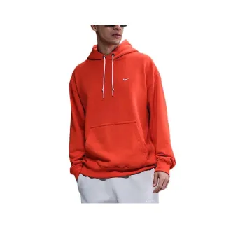Nike Solo Swoosh Sweatshirt Men's Orange