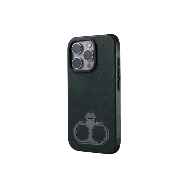 DEPA Vegan Leather Material Ring Clasp Stand Magnetic Phone Cases Compatible With Apple 13/14/15/16 Series Luxury-6