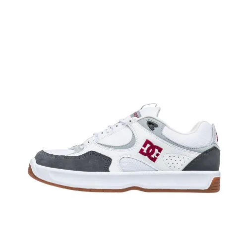 DC Shoes Kalynx Zero Low Top Skateboard Shoes Men's Gray White