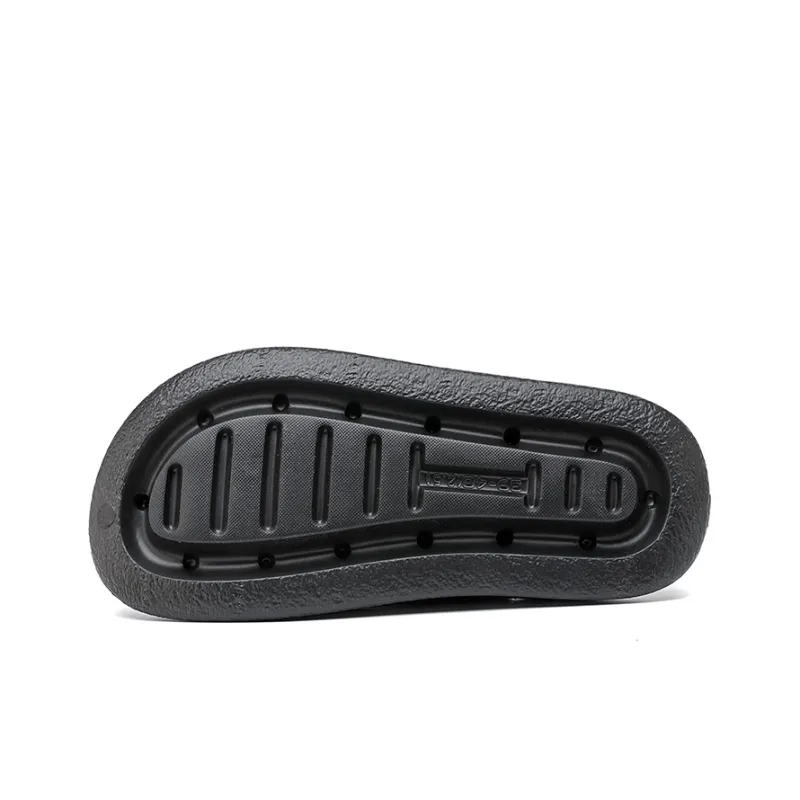 ΛOLUNKΛ Rubber Sole Slip Resistant Abrasion Resistant Slide Slippers Men's-4