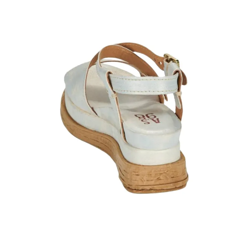 AirStep LAGOS One Strap Sandals Women's Beige-5