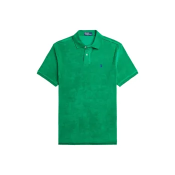 Polo Ralph Lauren SS24 Polo Shirt Men's Billiard Green