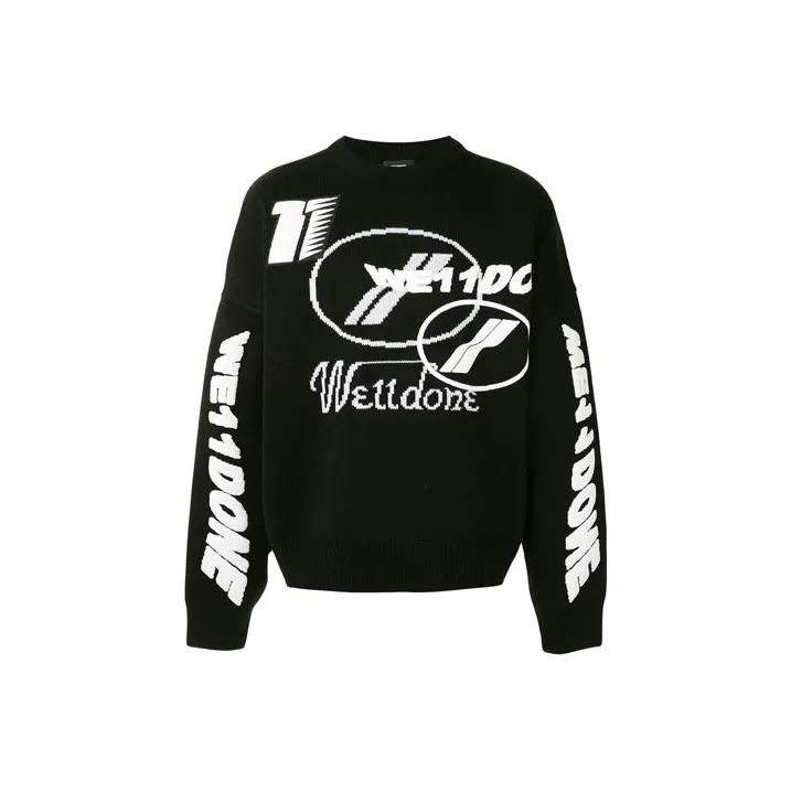 WE11DONE Sweaters Unisex Black-0