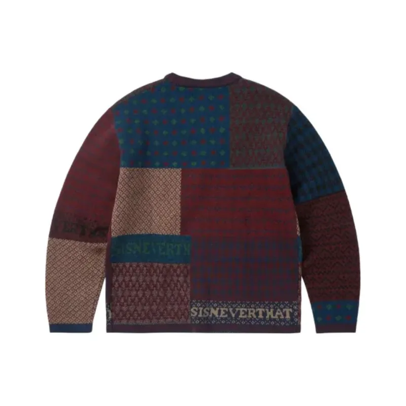 Thisisneverthat Block Knit Long Sleeve-1