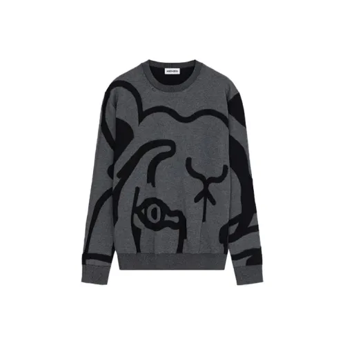 KENZO Sweaters Men Coal Black