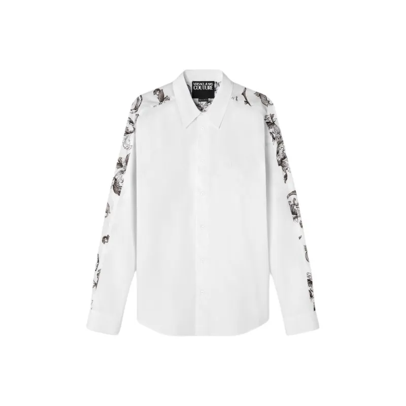 VERSACE JEANS COUTURE Baroque detailing Long sleeve Shirt-0