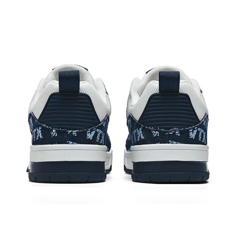V TOXSEIE Slip Resistant Cushioning Abrasion Resistant Low Top Skateboard Shoes Unisex-4