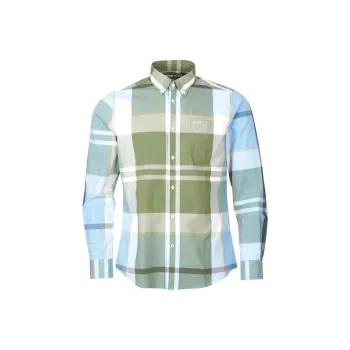 BARBOUR Shirts Men Olive