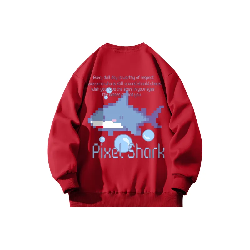 Small Columns Under The Sea Sweatshirt Unisex-14