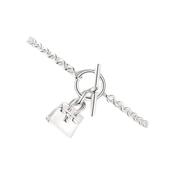 HERMES 925 Sterling Silver Bracelets Women's