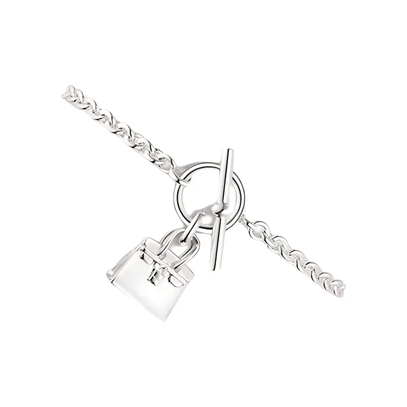 HERMES 925 Sterling Silver Bracelets Women's-0