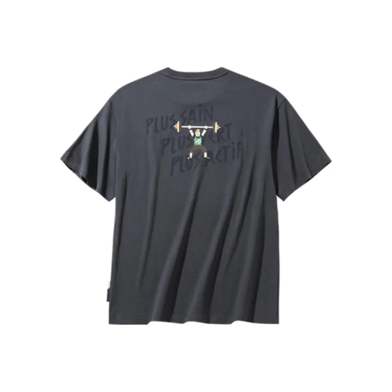 Anta Life Collection T Shirt Unisex Castle Gray-0