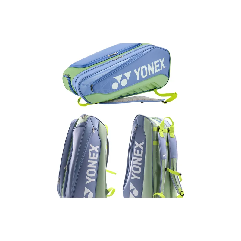 YONEX Badminton Racket Bags Fits 5 Pieces Casual, Sports Backpack Smolder Blue Unisex-3