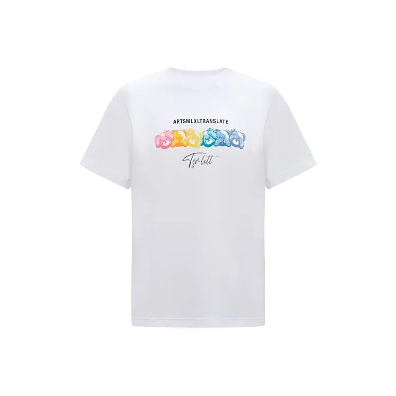 TSMLXLT T Shirt Men's Raw White-0